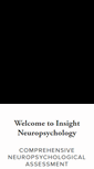 Mobile Screenshot of insightneuropsychology.com